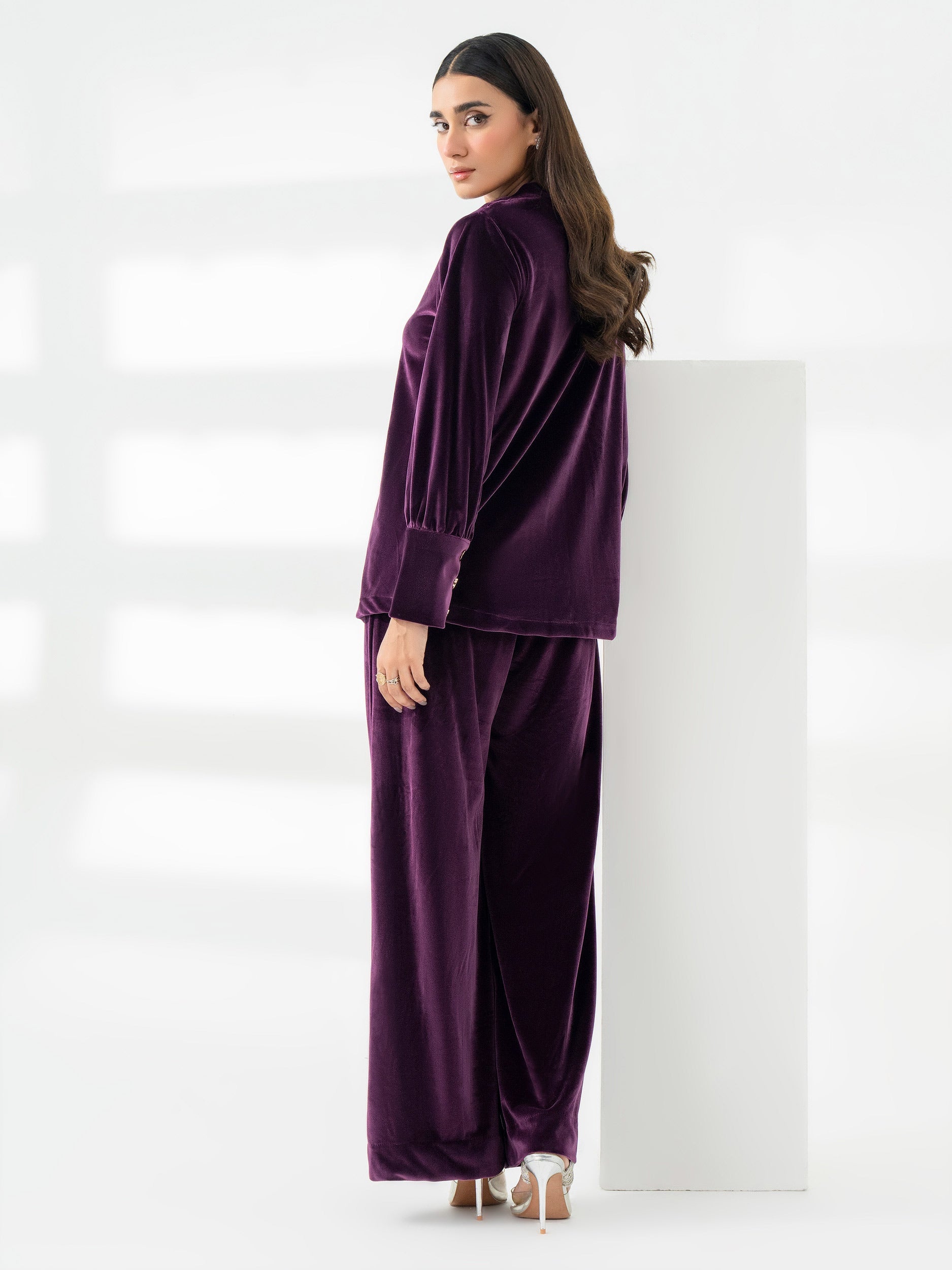Lime Light | Velvet Pret | V-01 - by - Libasekhas UK - Registered Vendor of : Lime Light - 100% Original Designer Dresss