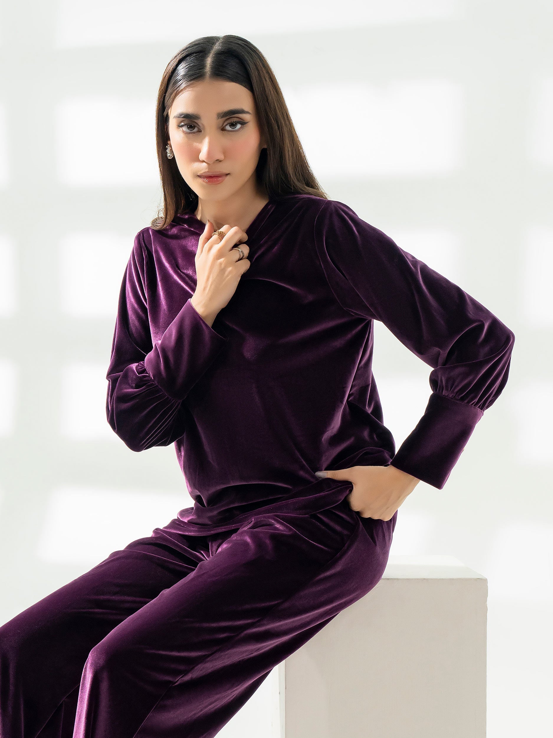 Lime Light | Velvet Pret | V-01 - by - Libasekhas UK - Registered Vendor of : Lime Light - 100% Original Designer Dresss