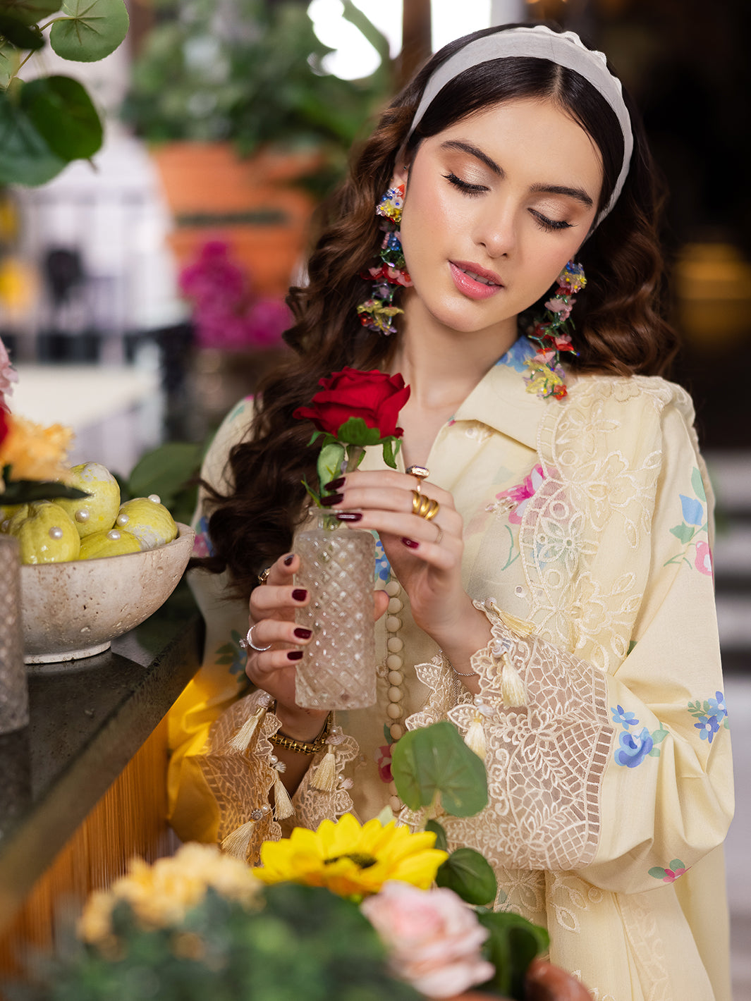 Mahnur | After Hours Luxury Lawn 25 | Lime Lush - by - Libasekhas UK - Registered Vendor of : Mahnur - 100% Original Designer Dresss