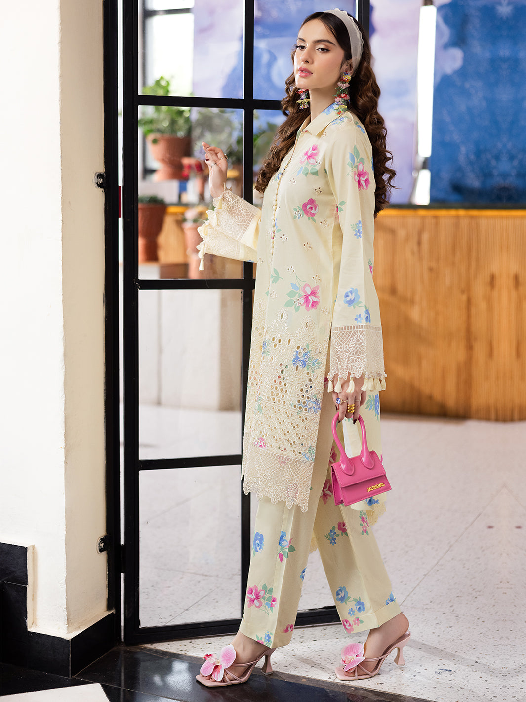 Mahnur | After Hours Luxury Lawn 25 | Lime Lush - by - Libasekhas UK - Registered Vendor of : Mahnur - 100% Original Designer Dresss