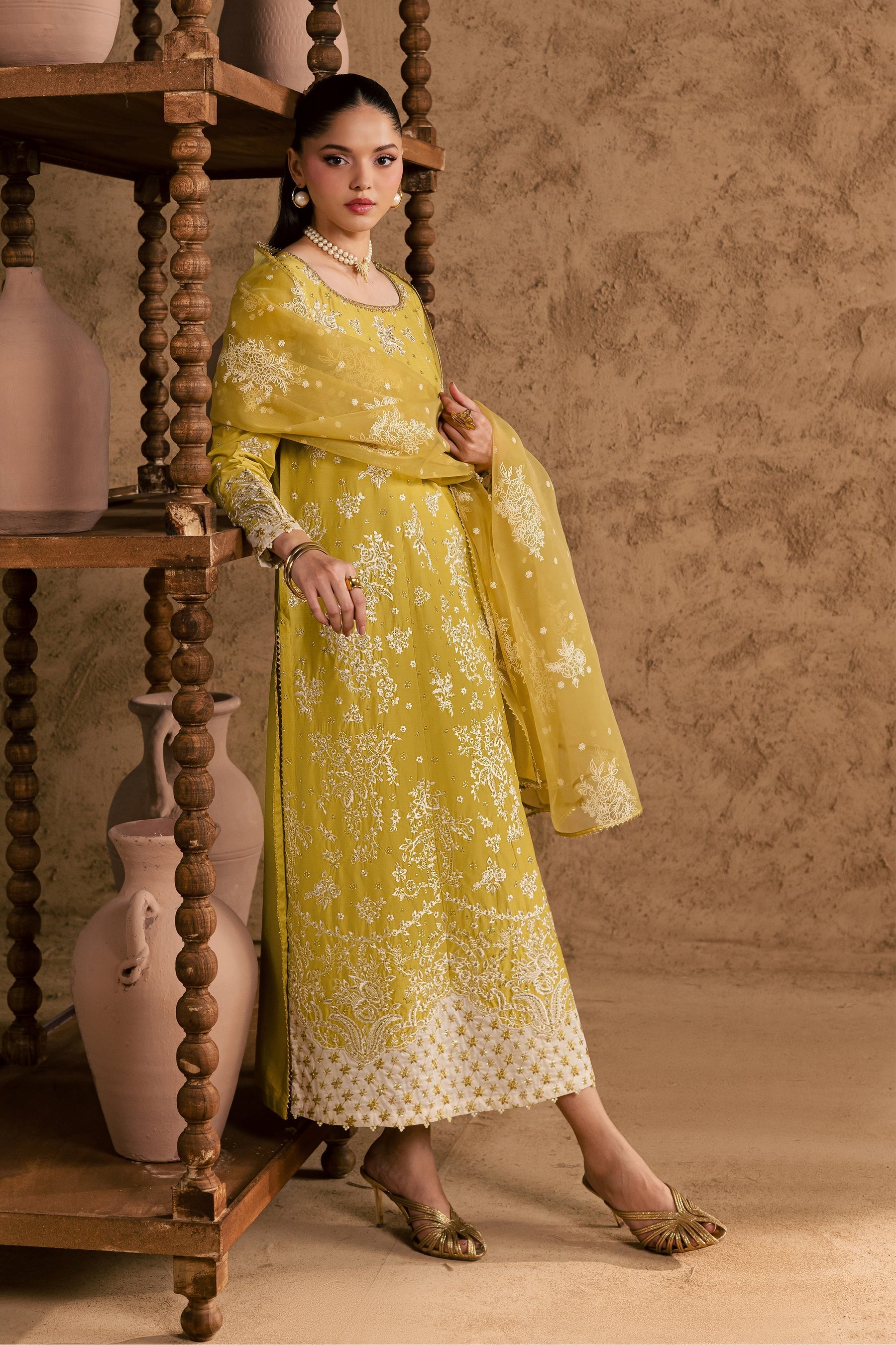 Batik | Festive Eid 26 | Limylime - by Libasekhas UK - Registered Vendor of : Batik - 100% Original Designer Dress