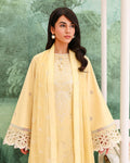 Roheenaz | Veil of Summer Chikankari | Lumiere Yellow - by Libasekhas UK - Registered Vendor of : Roheenaz - 100% Original Designer Dress