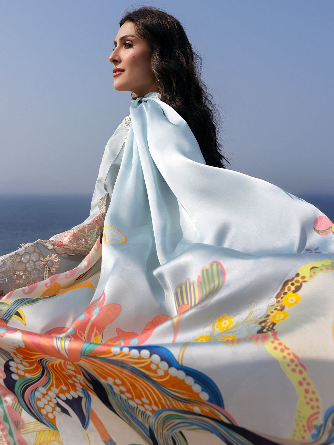 Mahnur | Sirena Luxury Lawn 25 | Luna - by - Libasekhas UK - Registered Vendor of : Mahnur - 100% Original Designer Dresss