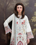 Roheenaz | Floral Reverie Luxury Lawn | Lunar Glow - by Libasekhas UK - Registered Vendor of : Roheenaz - 100% Original Designer Dress
