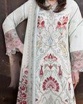 Roheenaz | Floral Reverie Luxury Lawn | Lunar Glow - by Libasekhas UK - Registered Vendor of : Roheenaz - 100% Original Designer Dress