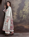 Roheenaz | Floral Reverie Luxury Lawn | Lunar Glow - by Libasekhas UK - Registered Vendor of : Roheenaz - 100% Original Designer Dress