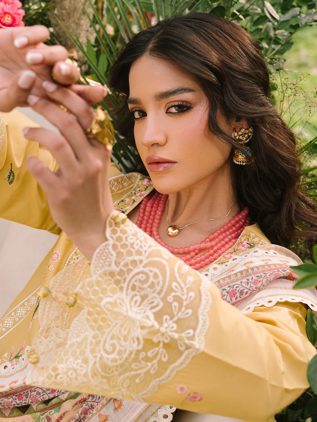 Mahnur | Dahlia Luxury Lawn 25 | Lya - by - Libasekhas UK - Registered Vendor of : Mahnur - 100% Original Designer Dresss