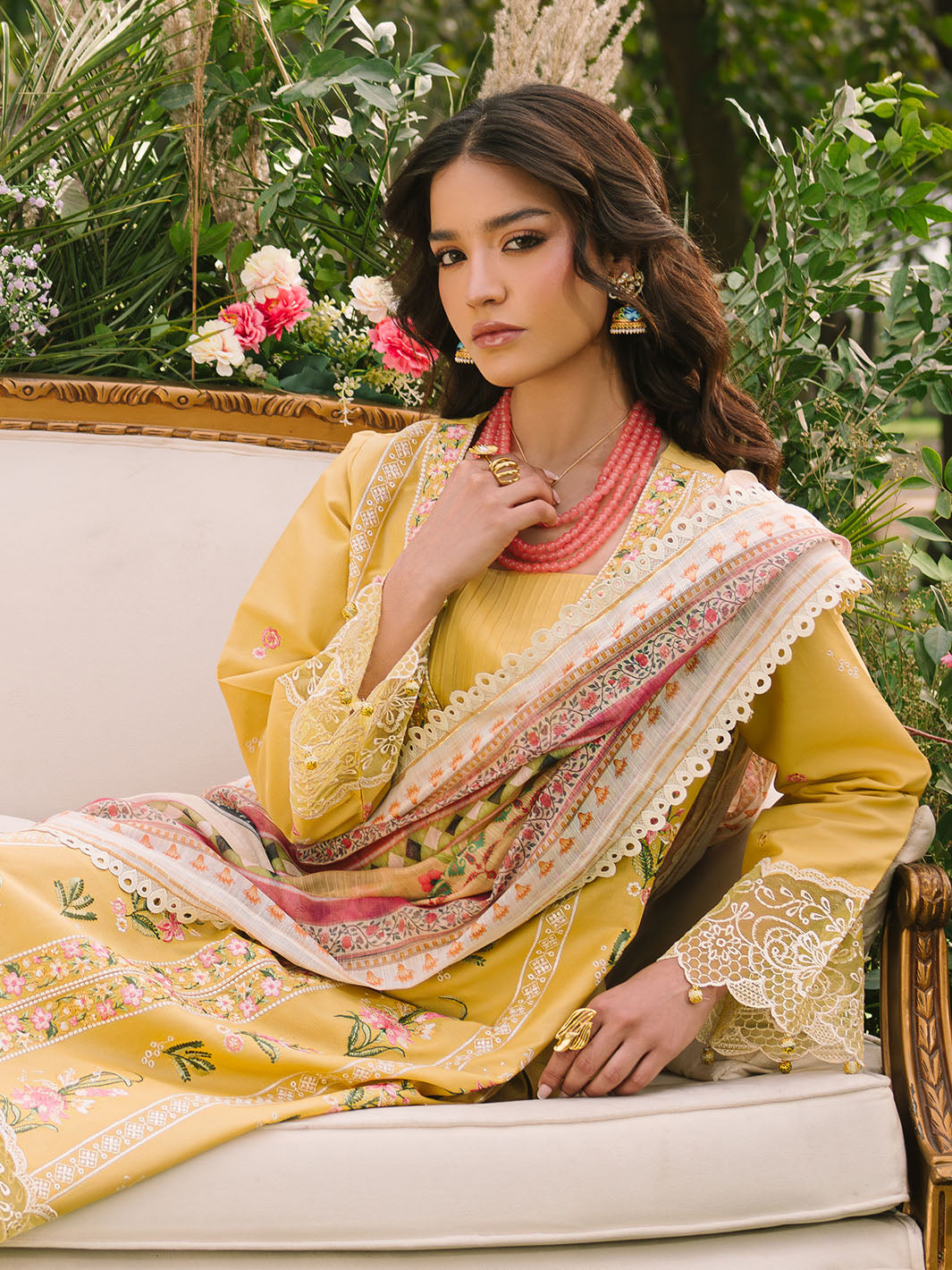 Mahnur | Dahlia Luxury Lawn 25 | Lya - by - Libasekhas UK - Registered Vendor of : Mahnur - 100% Original Designer Dresss