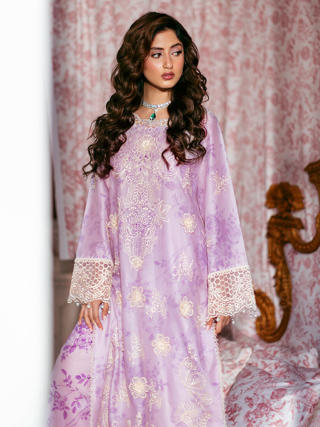 Mahnur | Sophie Luxury Lawn 25 | Lyrell - by - Libasekhas UK - Registered Vendor of : Mahnur - 100% Original Designer Dresss