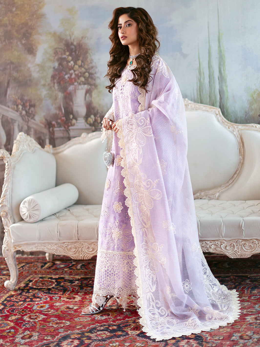 Mahnur | Sophie Luxury Lawn 25 | Lyrell - by - Libasekhas UK - Registered Vendor of : Mahnur - 100% Original Designer Dresss