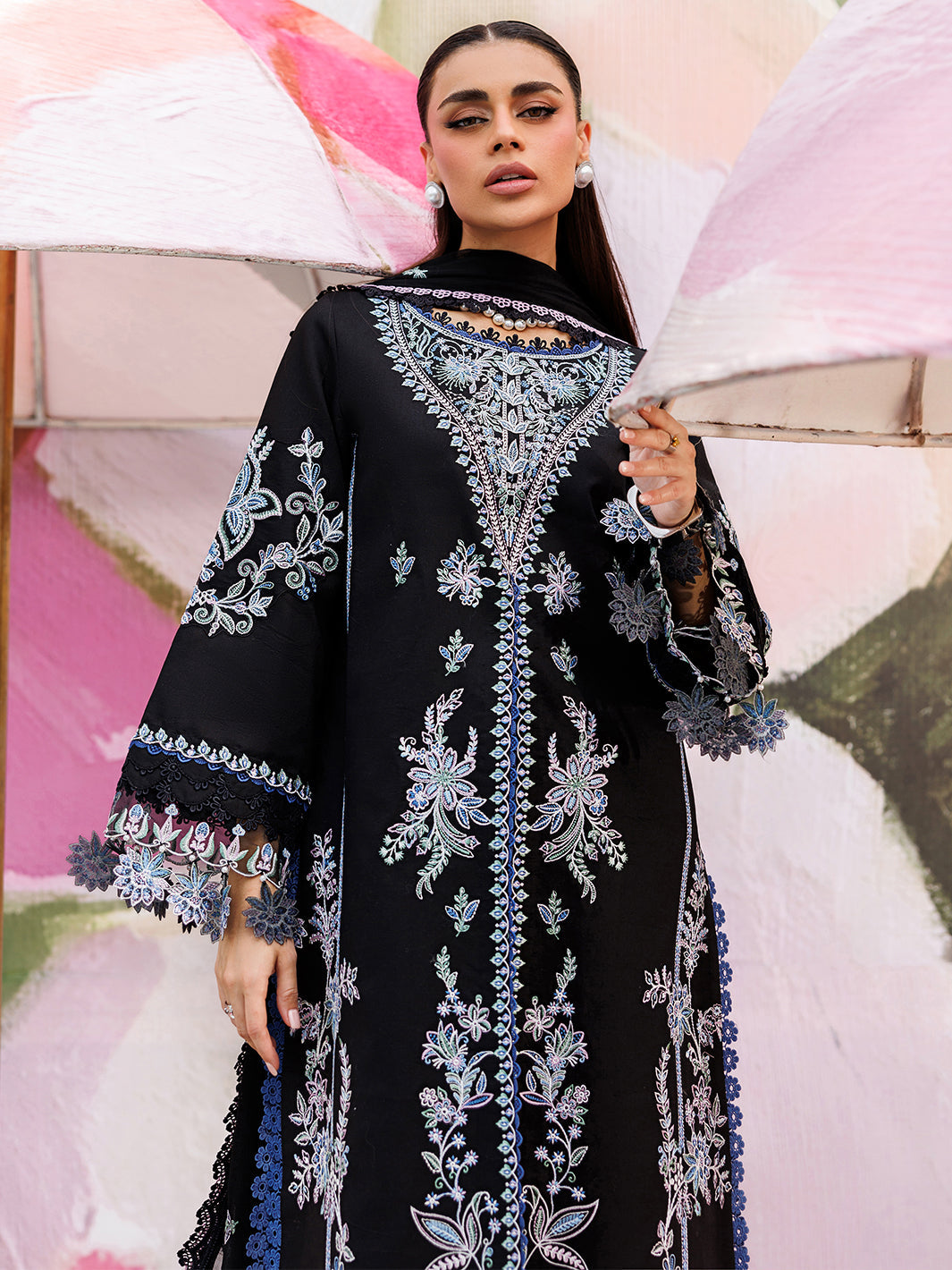 Mahnur | Morbagh Luxury Lawn 26 | M-08 - by Libasekhas - Registered Vendor of : Mahnur - 100% Original Designer Dress