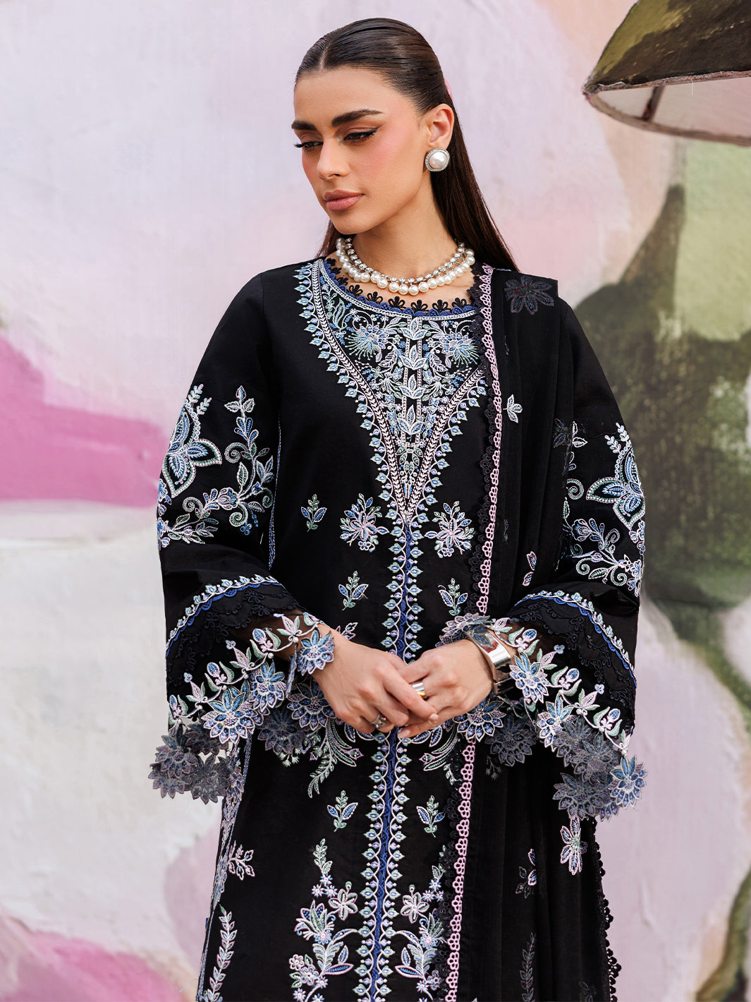 Mahnur | Morbagh Luxury Lawn 26 | M-08 - by Libasekhas - Registered Vendor of : Mahnur - 100% Original Designer Dress
