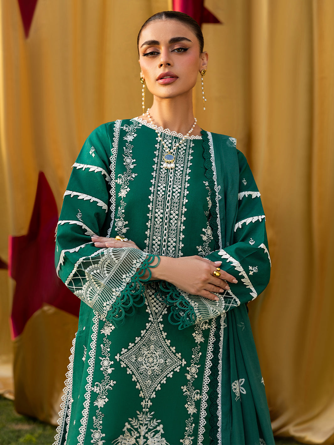 Mahnur | Morbagh Luxury Lawn 26 | M-09 - by Libasekhas - Registered Vendor of : Mahnur - 100% Original Designer Dress