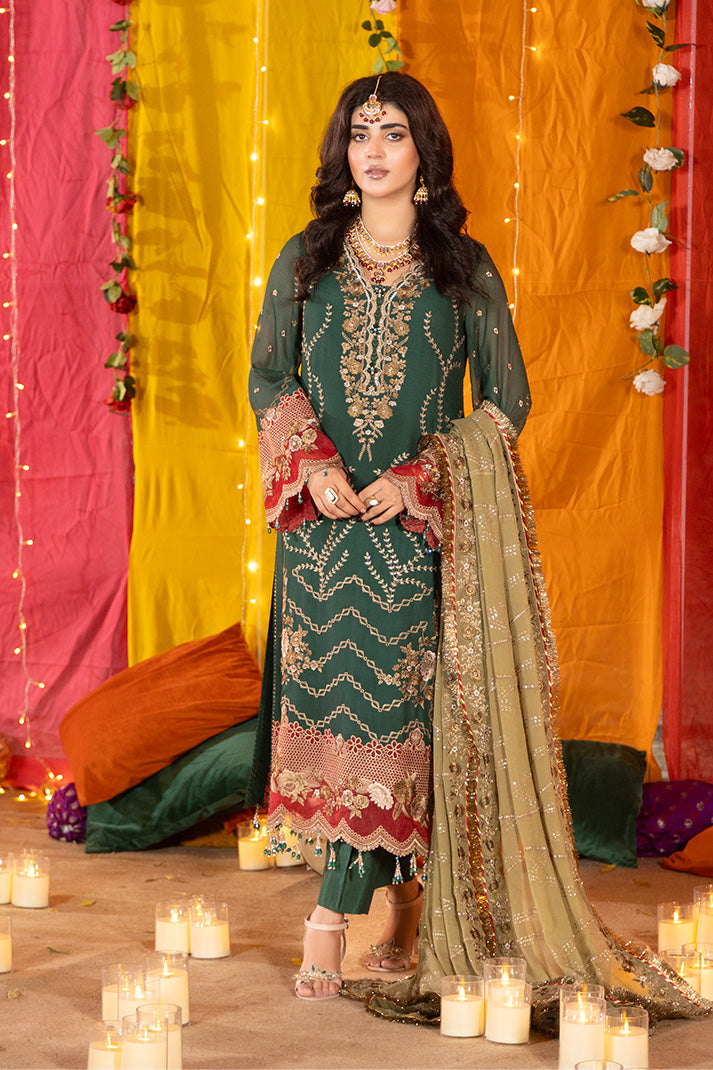 Imrozia Premium | Shagun Formals | M-102 Zarva - by Libasekhas UK - Registered Vendor of : Imrozia Premium - 100% Original Designer Dress