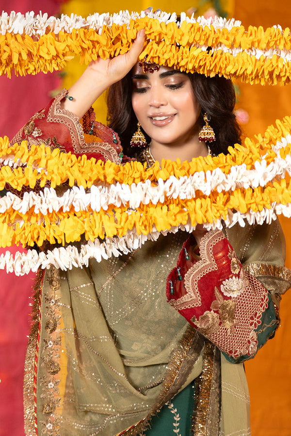 Imrozia Premium | Shagun Formals | M-102 Zarva - by Libasekhas UK - Registered Vendor of : Imrozia Premium - 100% Original Designer Dress