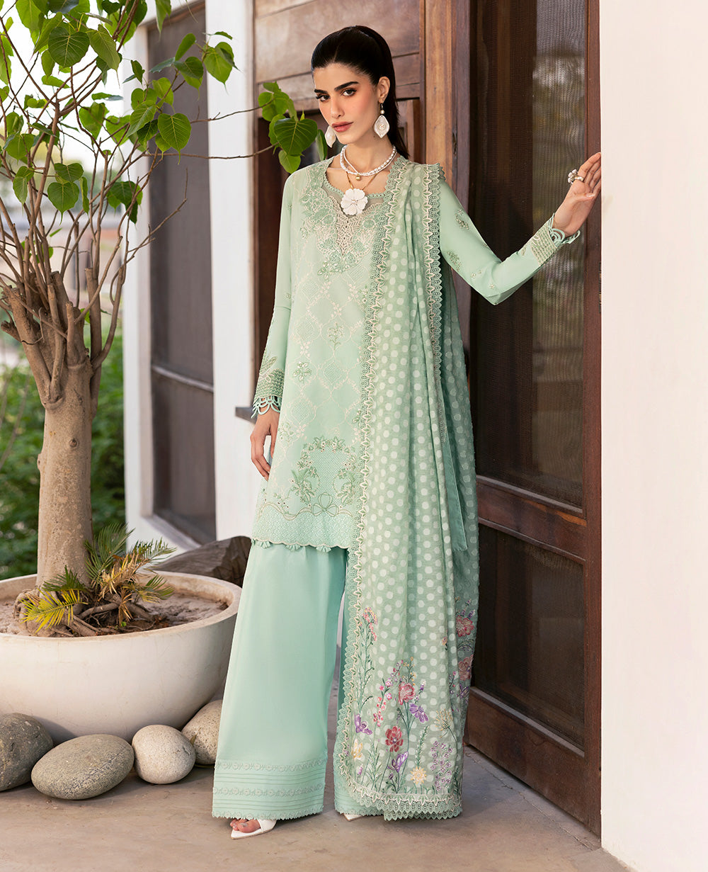 Republic Womenswear | Embroidered Pret | M-147 - by Libasekhas UK - Registered Vendor of : Republic Womenswear - 100% Original Designer Dress