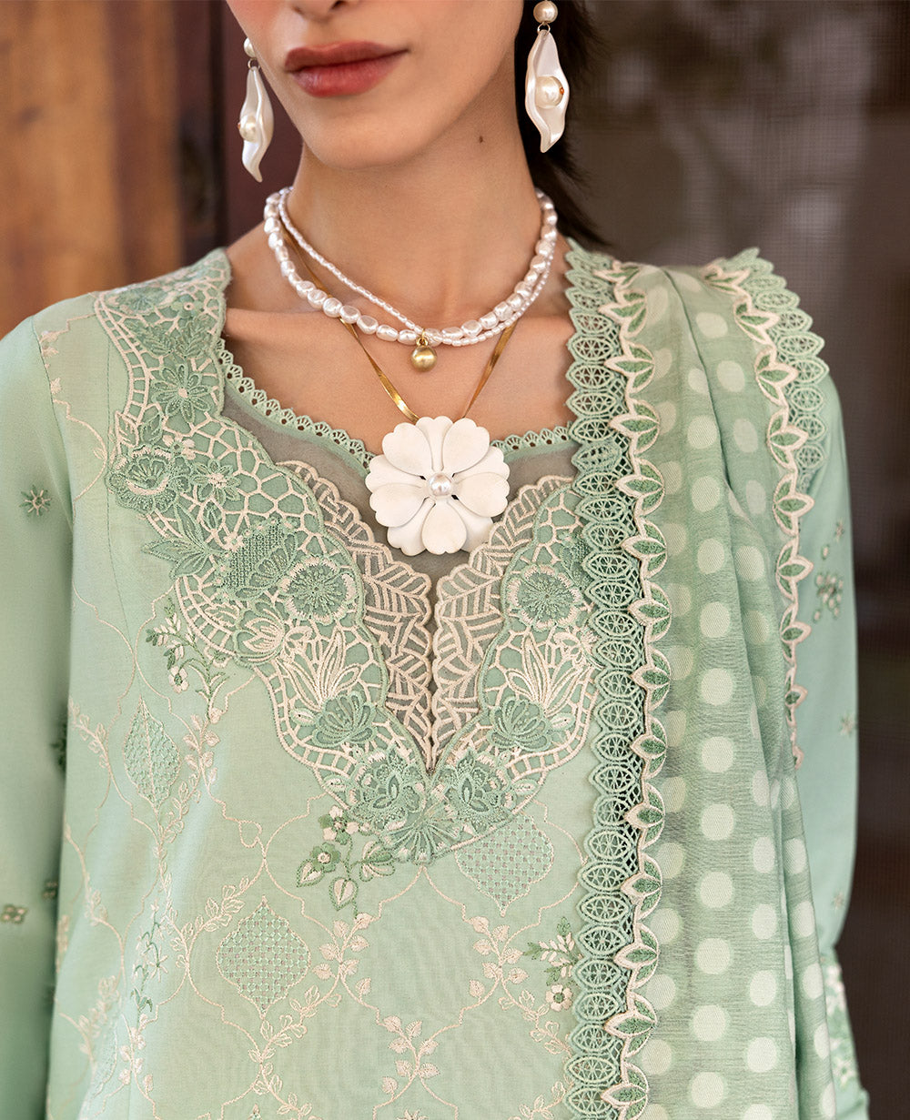 Republic Womenswear | Embroidered Pret | M-147 - by Libasekhas UK - Registered Vendor of : Republic Womenswear - 100% Original Designer Dress