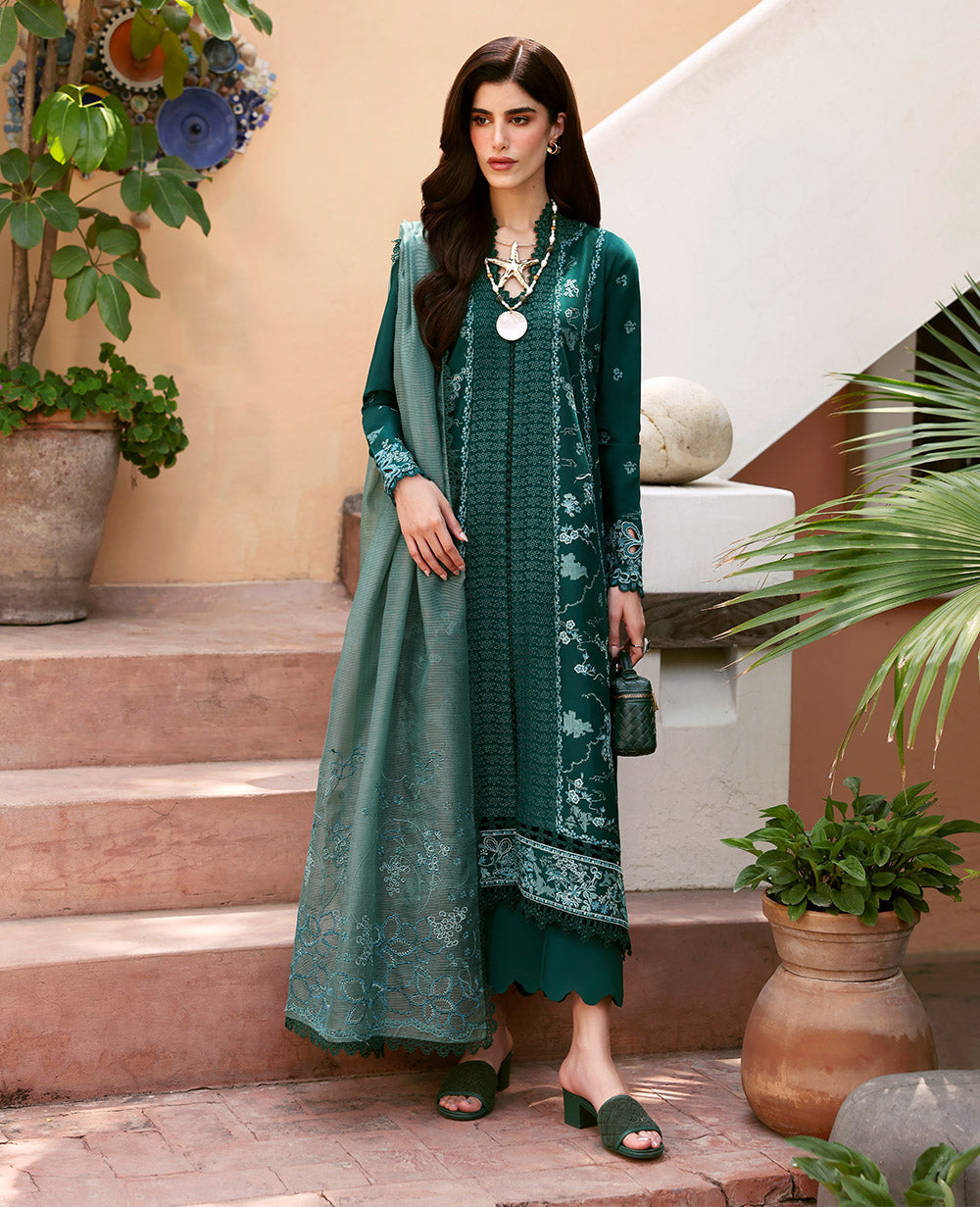 Republic Womenswear | Embroidered Pret | M-149 - by Libasekhas UK - Registered Vendor of : Republic Womenswear - 100% Original Designer Dress
