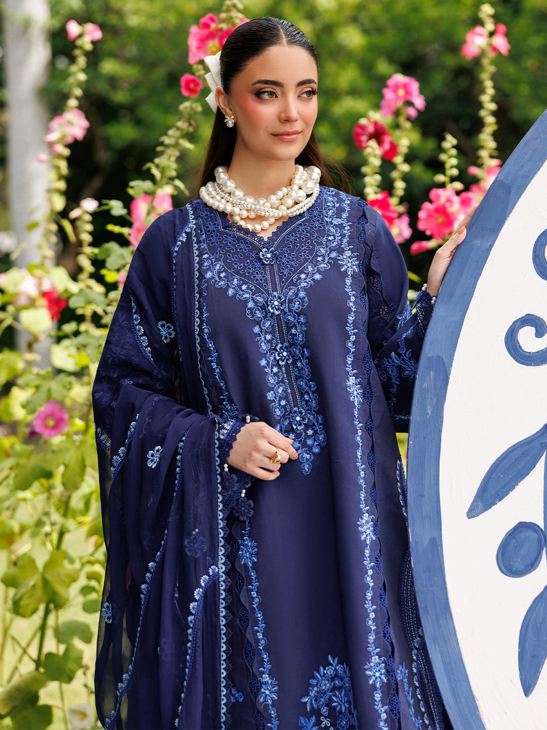 Mahnur | Morbagh Luxury Lawn 26 | M-14 - by Libasekhas - Registered Vendor of : Mahnur - 100% Original Designer Dress