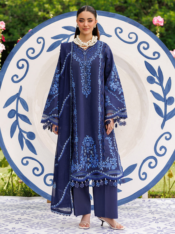 Mahnur | Morbagh Luxury Lawn 26 | M-14 - by Libasekhas - Registered Vendor of : Mahnur - 100% Original Designer Dress