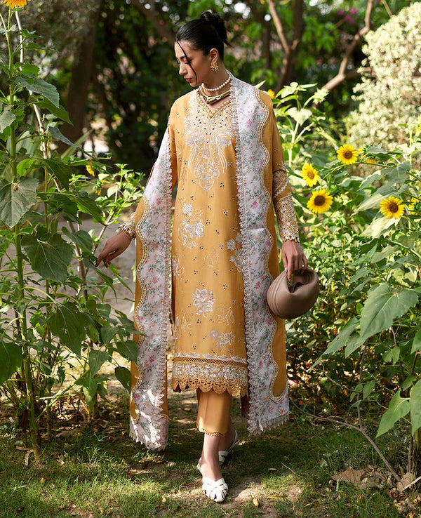 Republic Womenswear | Embroidered Pret | M-150 - by Libasekhas UK - Registered Vendor of : Republic Womenswear - 100% Original Designer Dress