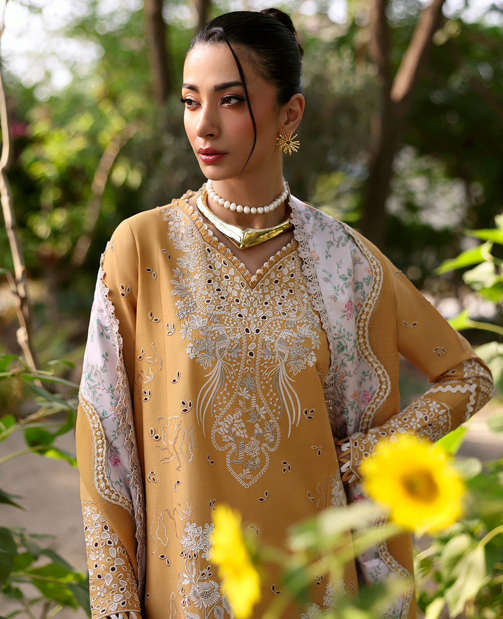 Republic Womenswear | Embroidered Pret | M-150 - by Libasekhas UK - Registered Vendor of : Republic Womenswear - 100% Original Designer Dress