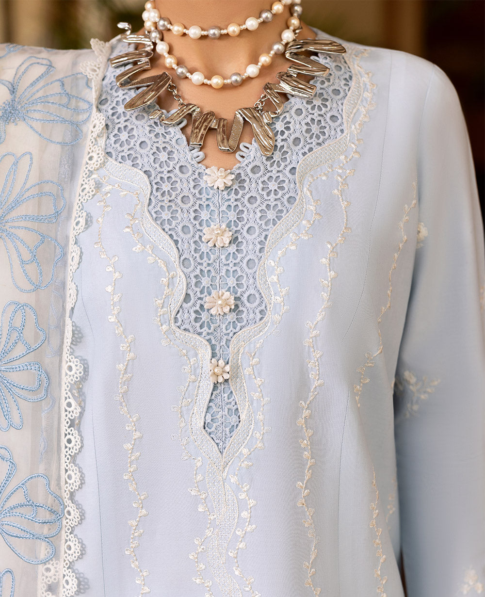 Republic Womenswear | Embroidered Pret | M-151 - by Libasekhas UK - Registered Vendor of : Republic Womenswear - 100% Original Designer Dress