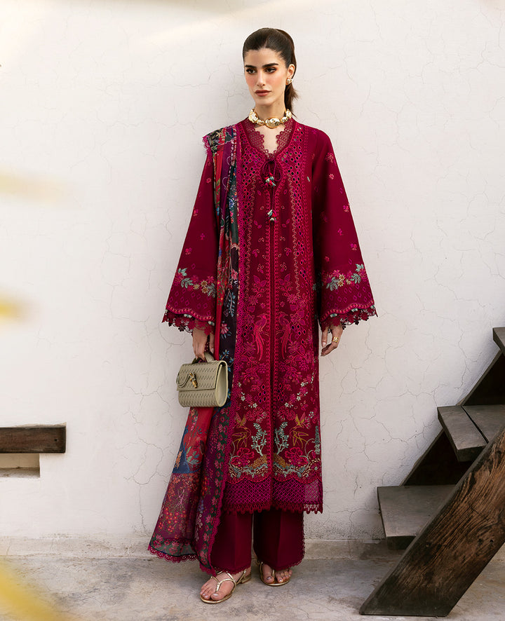 Republic Womenswear | Embroidered Pret | M-153 - by Libasekhas UK - Registered Vendor of : Republic Womenswear - 100% Original Designer Dress