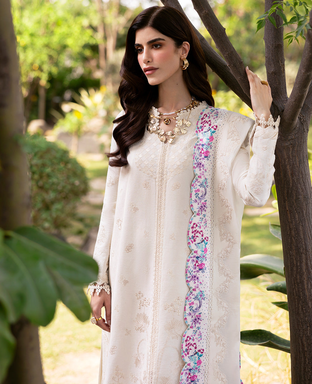 Republic Womenswear | Embroidered Pret | M-155 - by Libasekhas UK - Registered Vendor of : Republic Womenswear - 100% Original Designer Dress