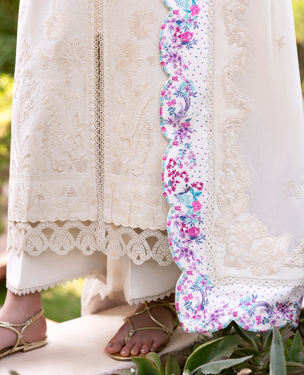 Republic Womenswear | Embroidered Pret | M-155 - by Libasekhas UK - Registered Vendor of : Republic Womenswear - 100% Original Designer Dress