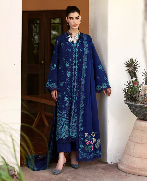 Republic Womenswear | Embroidered Pret | M-156 - by Libasekhas UK - Registered Vendor of : Republic Womenswear - 100% Original Designer Dress