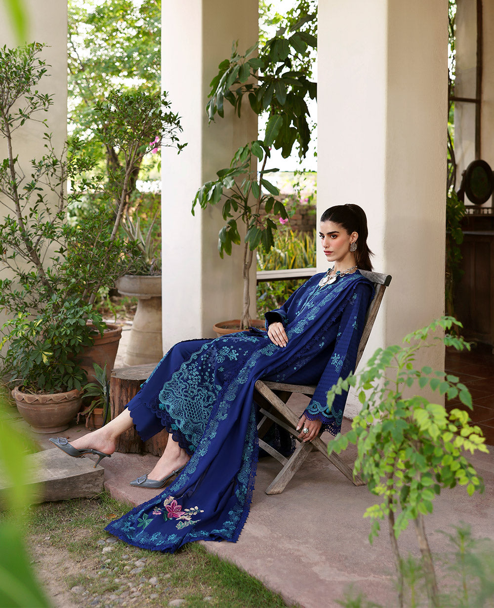 Republic Womenswear | Embroidered Pret | M-156 - by Libasekhas UK - Registered Vendor of : Republic Womenswear - 100% Original Designer Dress