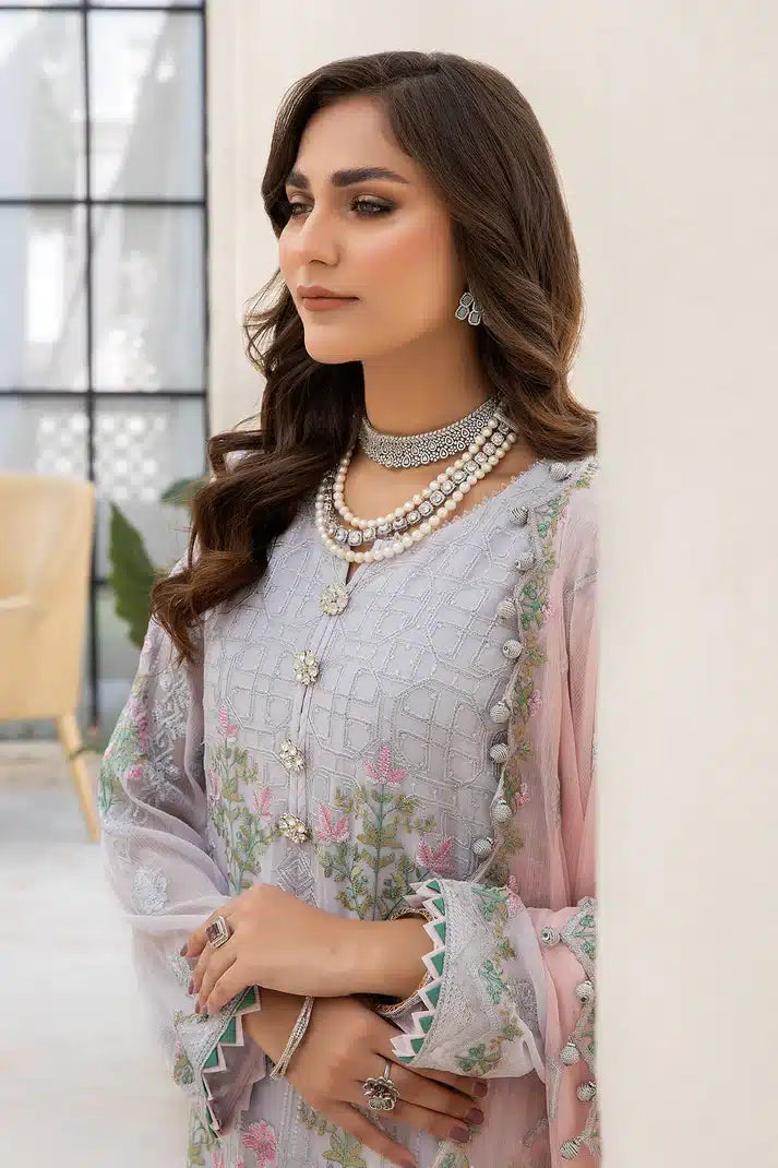 Imrozia Premium | Naqsh Formals 23 | M-51 Cecilia - by - Libasekhas UK - Registered Vendor of : Imrozia Premium - 100% Original Designer Dresss