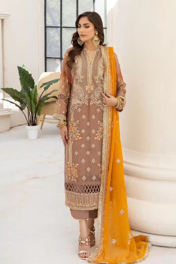 Imrozia Premium | Naqsh Formals 23 | M-53 Eleonora - by - Libasekhas UK - Registered Vendor of : Imrozia Premium - 100% Original Designer Dresss