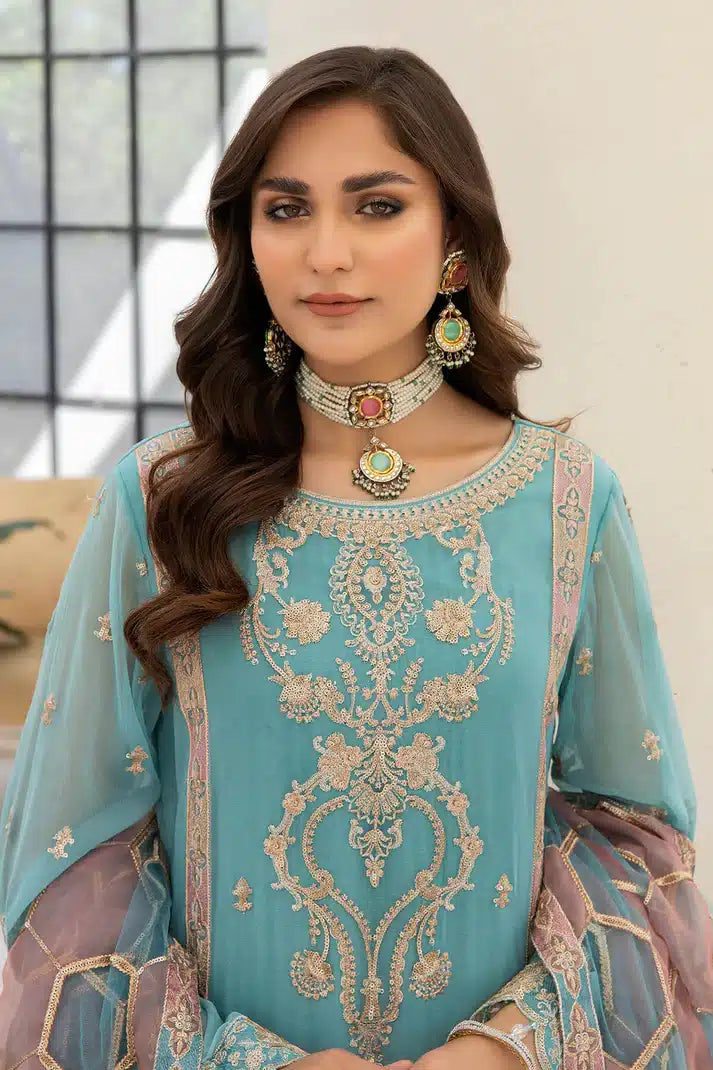 Imrozia Premium | Naqsh Formals 23 | M-56 Maisie - by - Libasekhas UK - Registered Vendor of : Imrozia Premium - 100% Original Designer Dresss