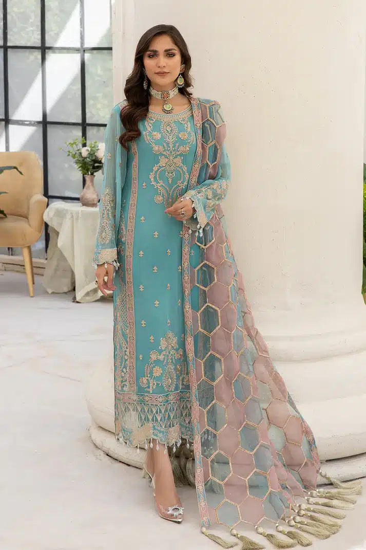Imrozia Premium | Naqsh Formals 23 | M-56 Maisie - by - Libasekhas UK - Registered Vendor of : Imrozia Premium - 100% Original Designer Dresss