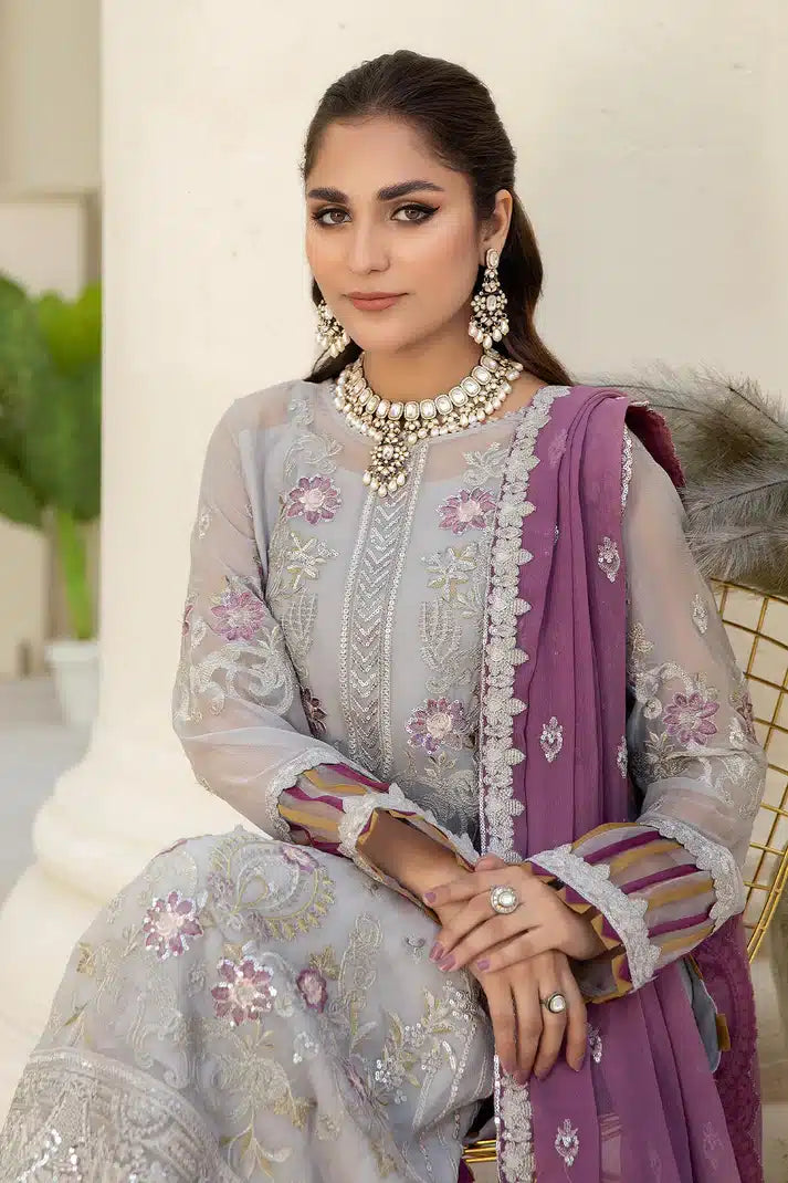 Imrozia Premium | Naqsh Formals 23 | M-57 Ivy - by - Libasekhas UK - Registered Vendor of : Imrozia Premium - 100% Original Designer Dresss