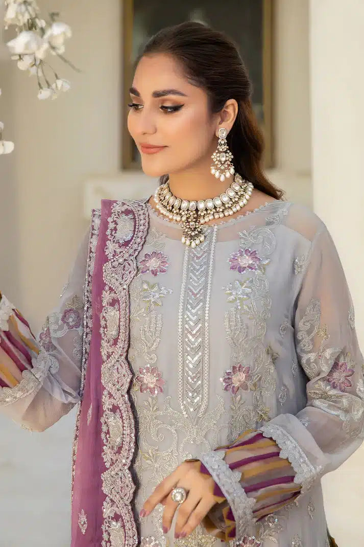 Imrozia Premium | Naqsh Formals 23 | M-57 Ivy - by - Libasekhas UK - Registered Vendor of : Imrozia Premium - 100% Original Designer Dresss