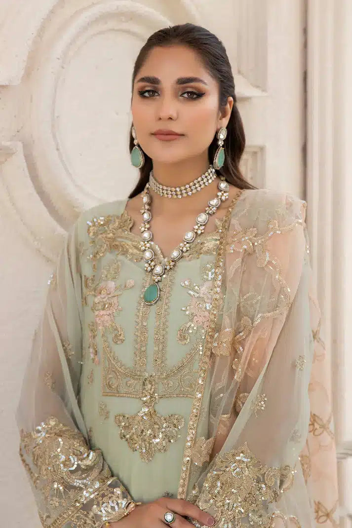 Imrozia Premium | Naqsh Formals 23 | M-59 Florence - by - Libasekhas UK - Registered Vendor of : Imrozia Premium - 100% Original Designer Dresss