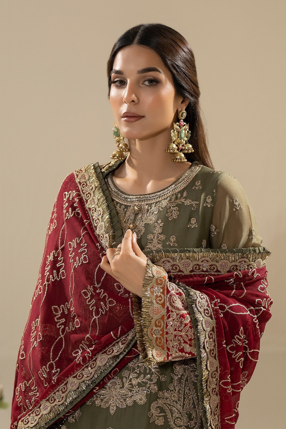 Imrozia Premium | Nisha Collection | M-81 ALEHA - by - Libasekhas UK - Registered Vendor of : Imrozia Premium - 100% Original Designer Dresss