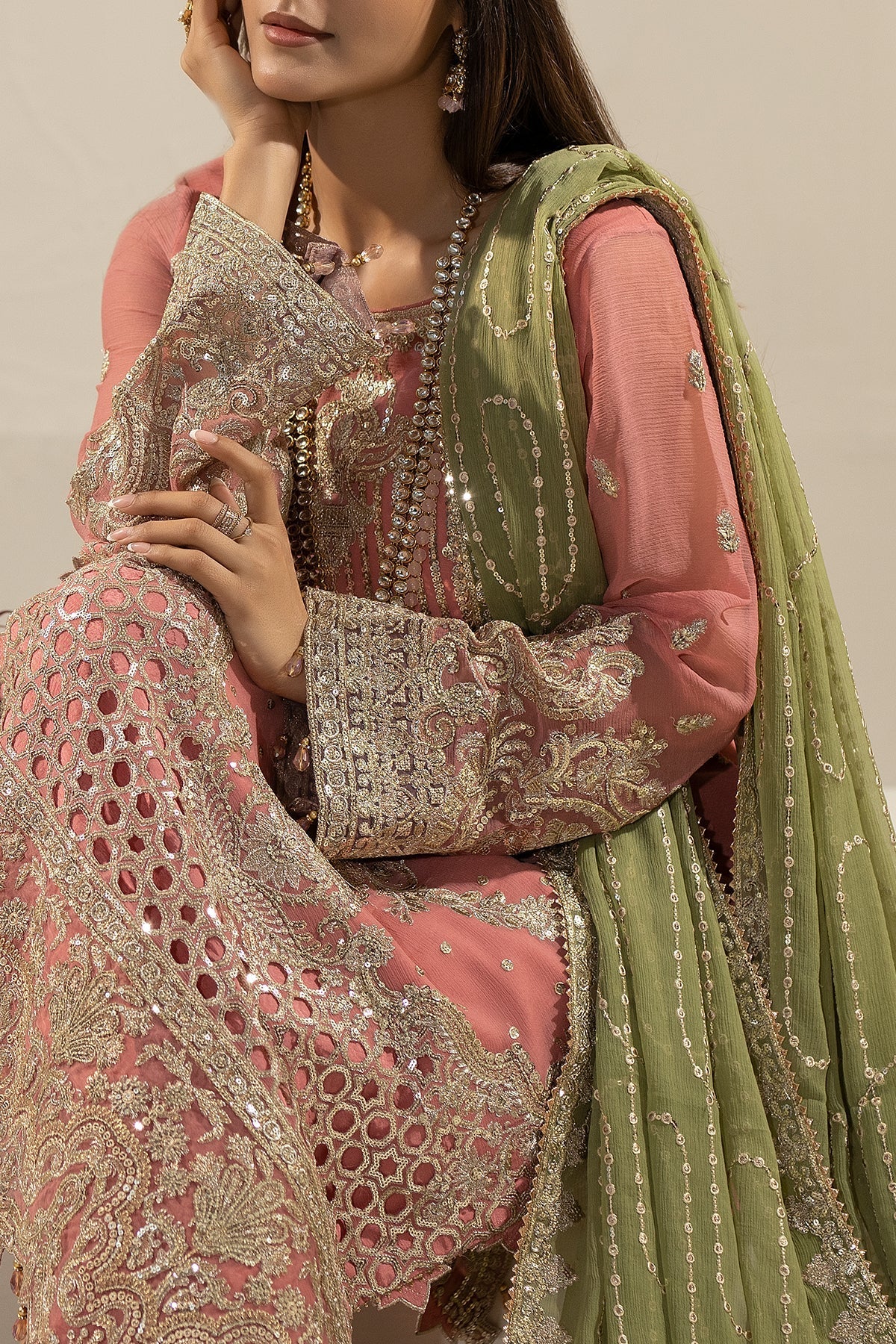 Imrozia Premium | Nisha Collection | M-82 NURAH - by - Libasekhas UK - Registered Vendor of : Imrozia Premium - 100% Original Designer Dresss