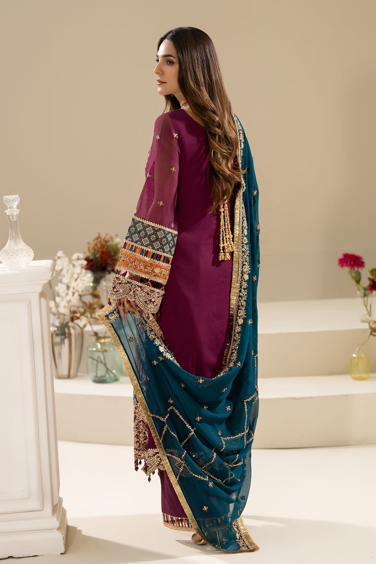 Imrozia Premium | Nisha Collection | M-84 ZEHAK - by - Libasekhas UK - Registered Vendor of : Imrozia Premium - 100% Original Designer Dresss
