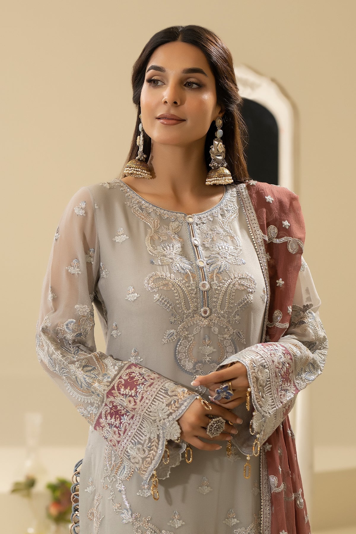 Imrozia Premium | Nisha Collection | M-85 MEHZA - by - Libasekhas UK - Registered Vendor of : Imrozia Premium - 100% Original Designer Dresss