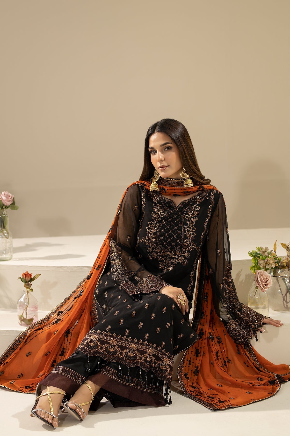 Imrozia Premium | Nisha Collection | M-87 WANIYA - by - Libasekhas UK - Registered Vendor of : Imrozia Premium - 100% Original Designer Dresss