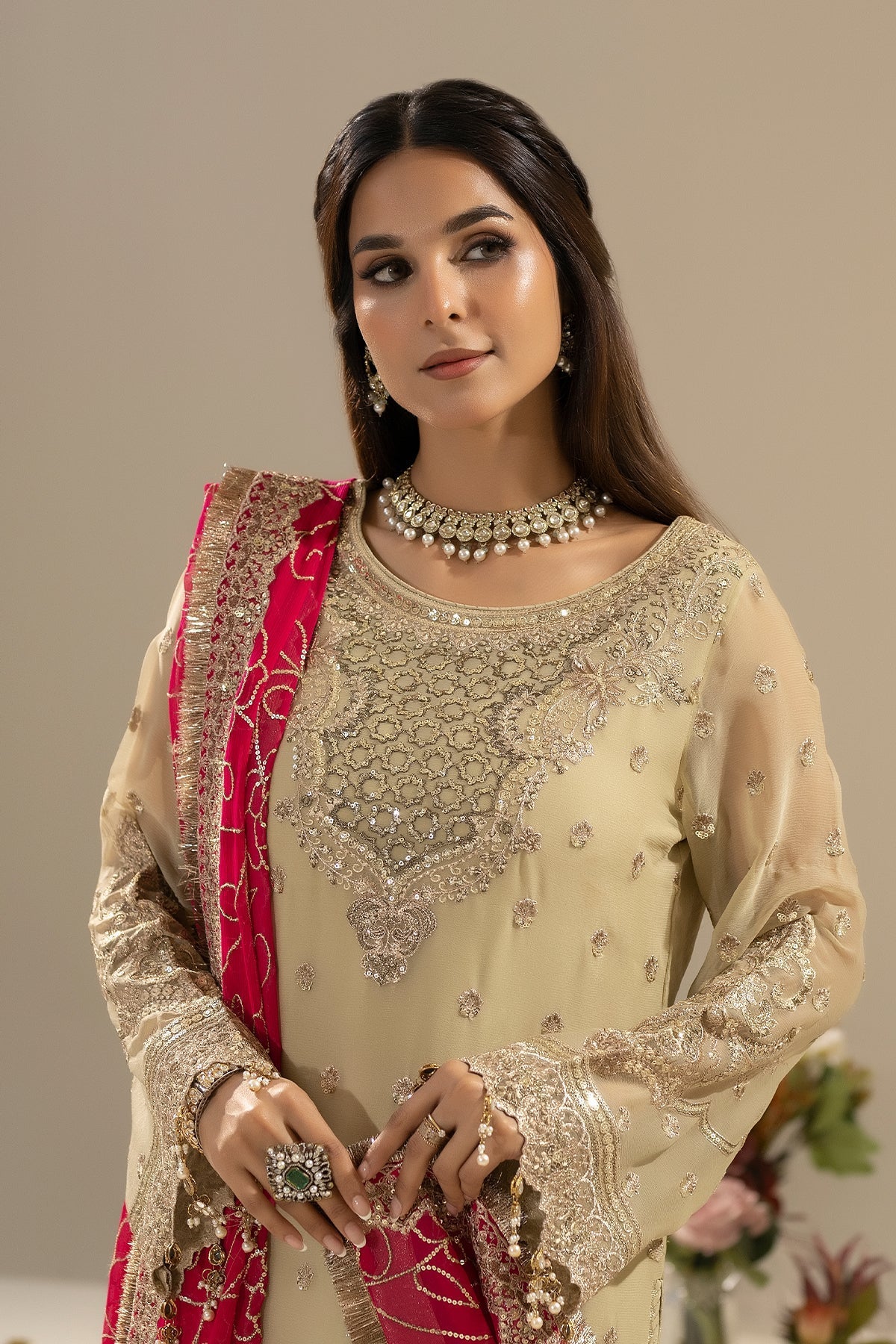 Imrozia Premium | Nisha Collection | M-88 RINZA - by - Libasekhas UK - Registered Vendor of : Imrozia Premium - 100% Original Designer Dresss