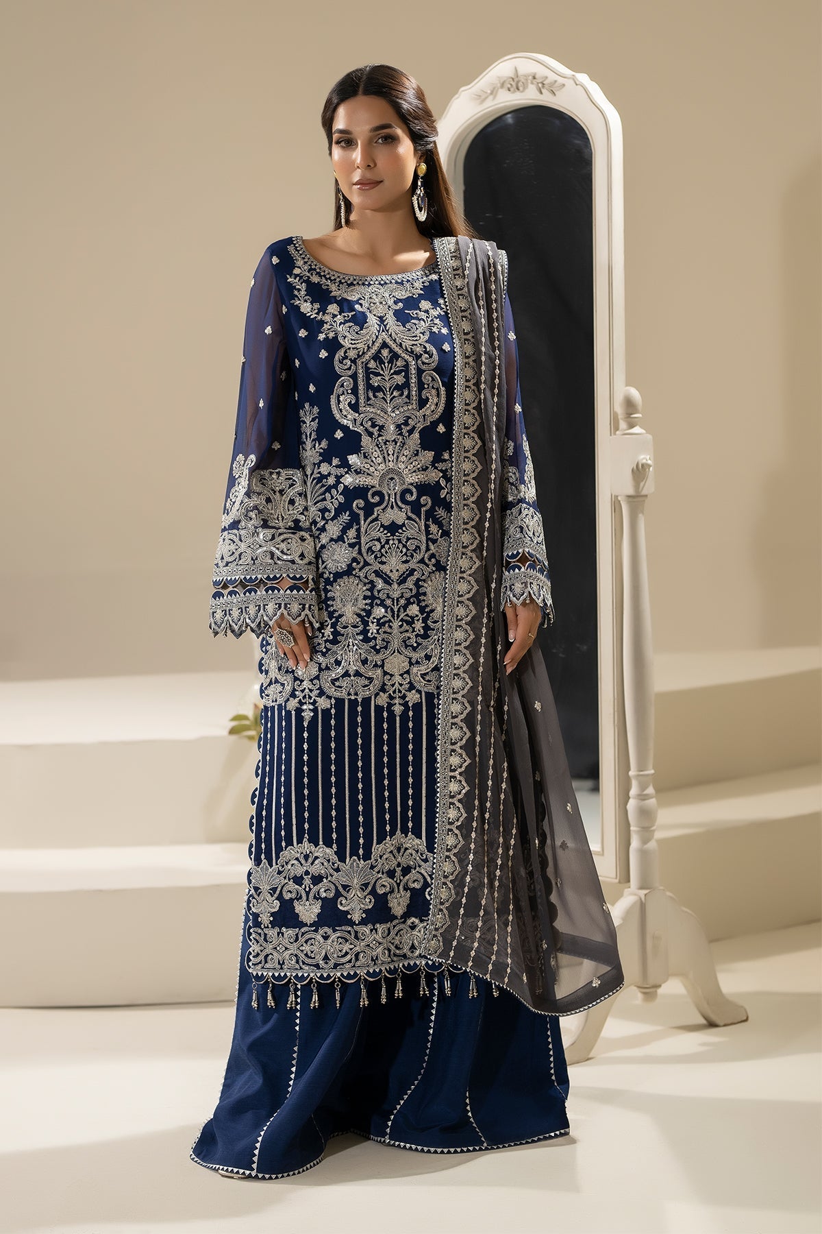 Imrozia Premium | Nisha Collection | M-89 LAMIYA - by - Libasekhas UK - Registered Vendor of : Imrozia Premium - 100% Original Designer Dresss