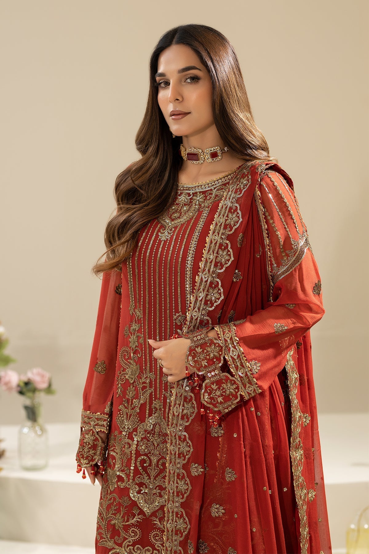 Imrozia Premium | Nisha Collection | M-90 AREESHA - by - Libasekhas UK - Registered Vendor of : Imrozia Premium - 100% Original Designer Dresss