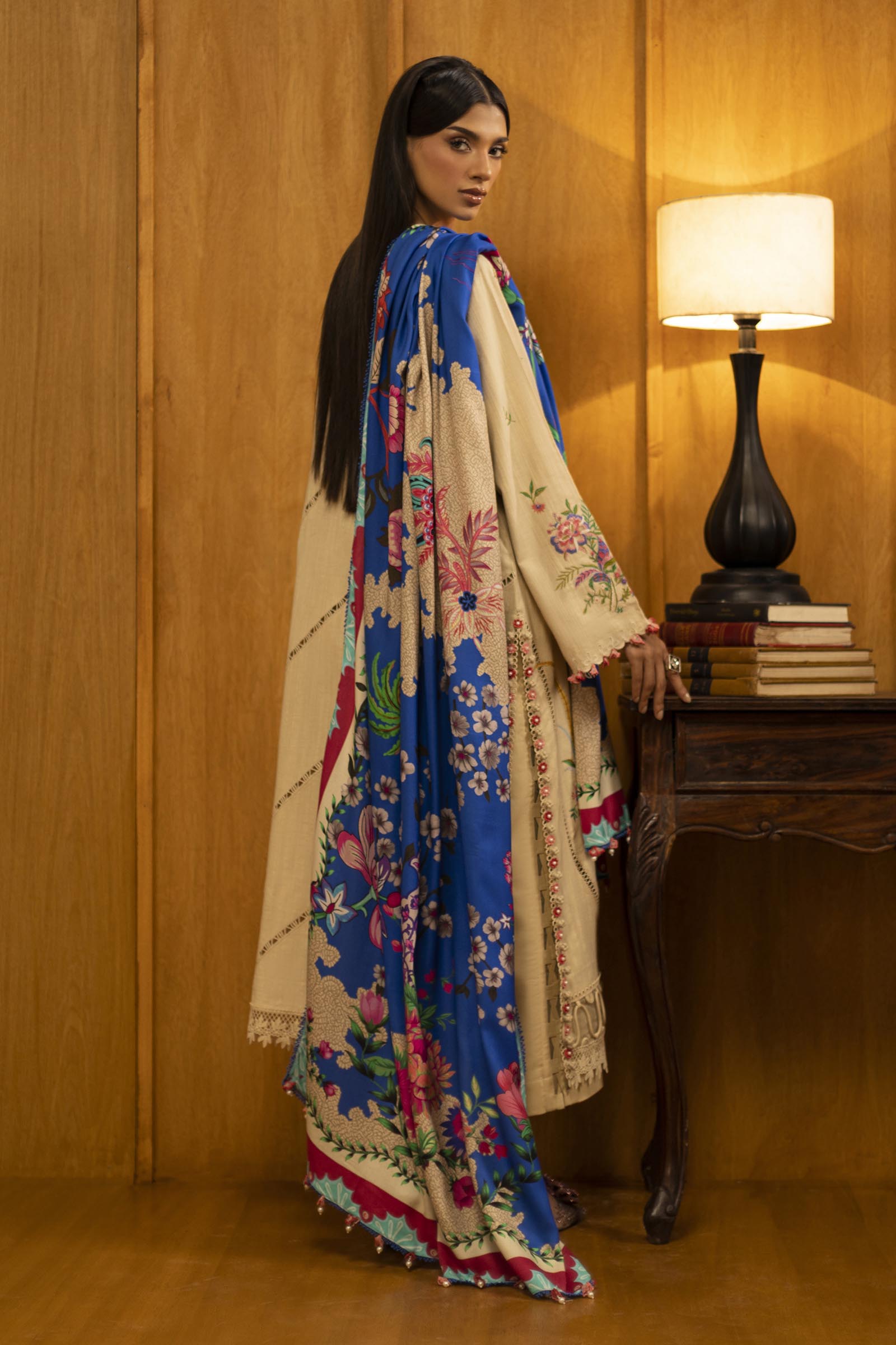 Sana Safinaz | Muzlin Winter 25 | M253-001A - by Libasekhas UK - Registered Vendor of : Sana Safinaz - 100% Original Designer Dress