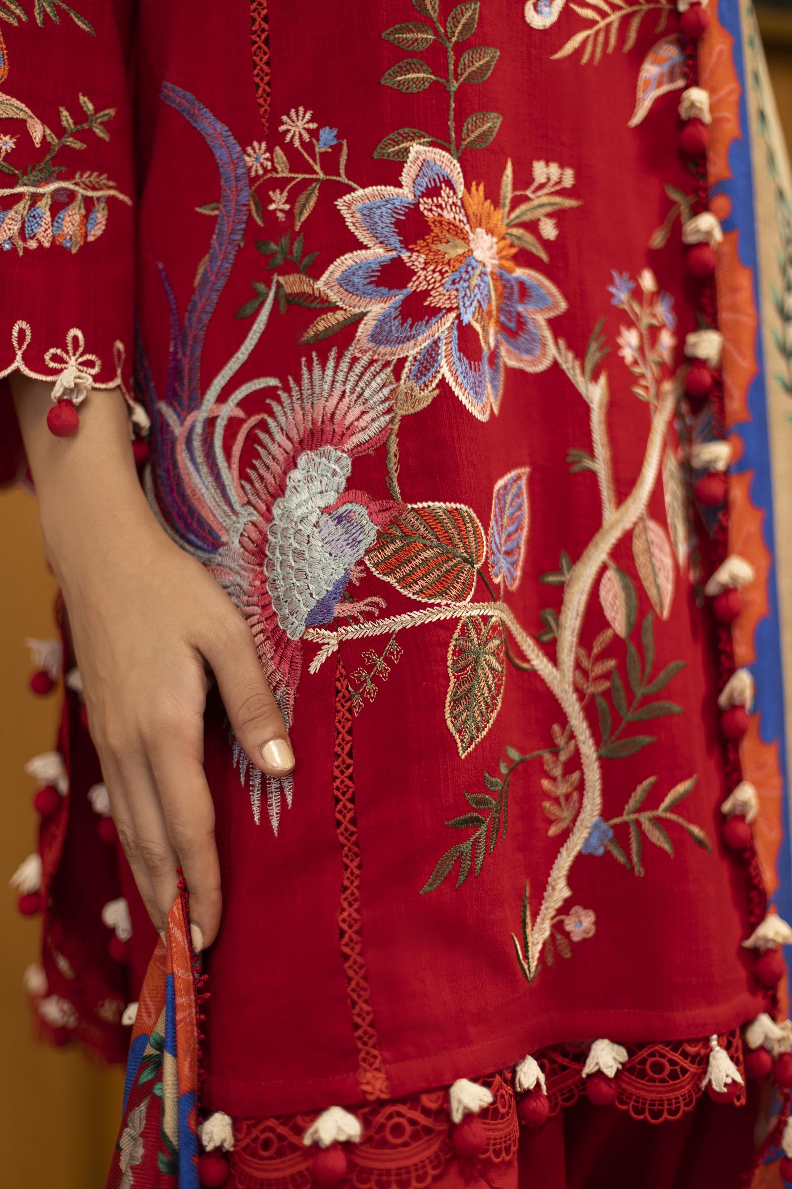 Sana Safinaz | Muzlin Winter 25 | M253-001B - by Libasekhas UK - Registered Vendor of : Sana Safinaz - 100% Original Designer Dress