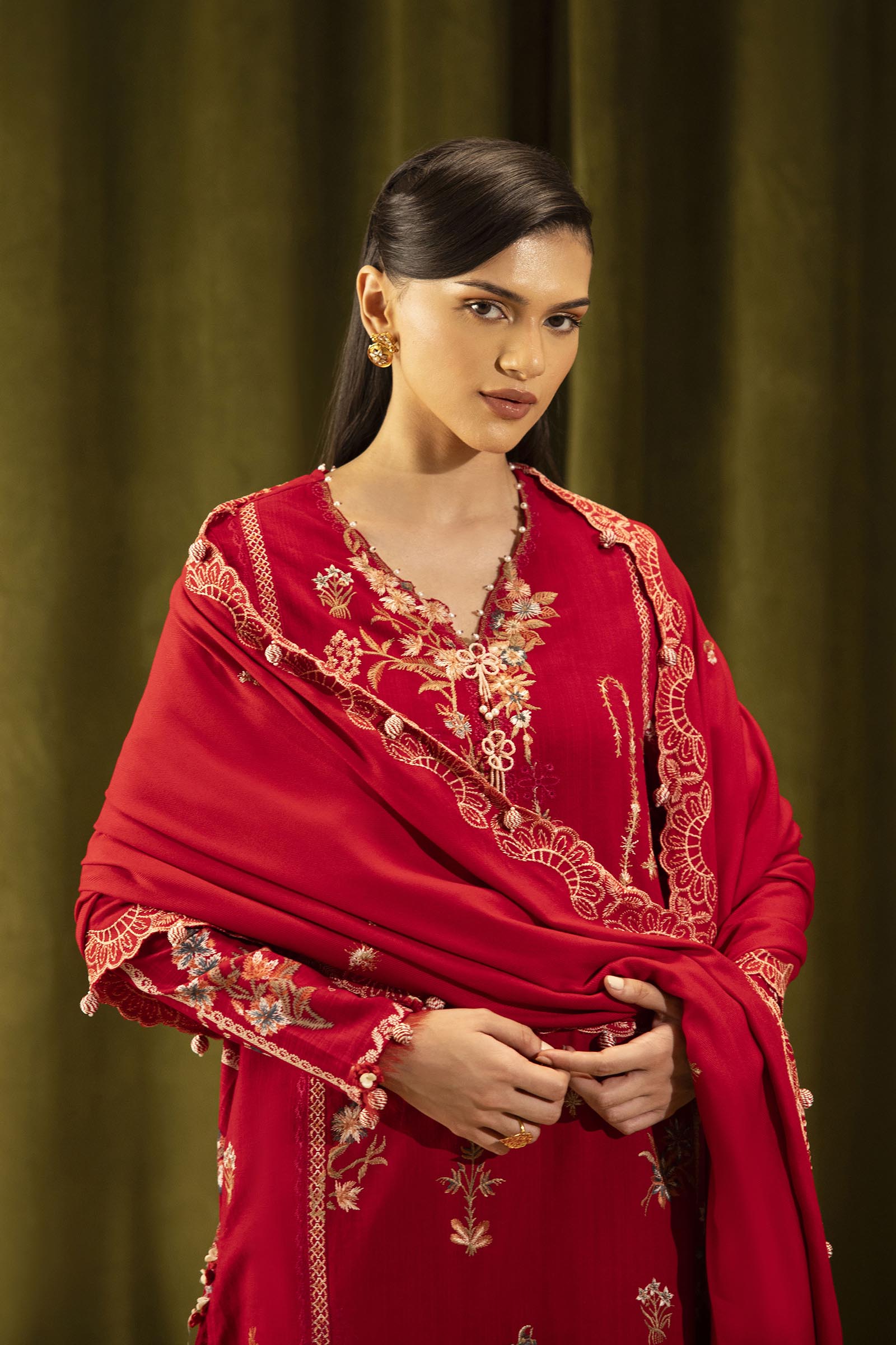 Sana Safinaz | Muzlin Winter 25 | M253-002A - by Libasekhas UK - Registered Vendor of : Sana Safinaz - 100% Original Designer Dress